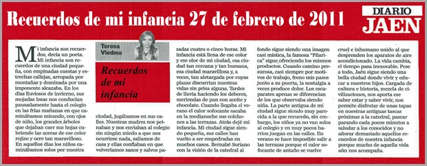 01.- 27-02-2011 Recuerdos de mi infancia