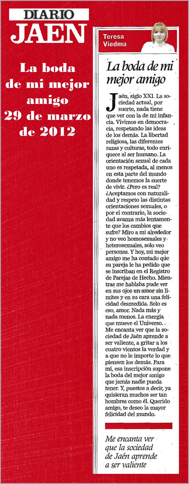 21.- 29 03 2012 LA BODA DE MI MEJOR AMIGO