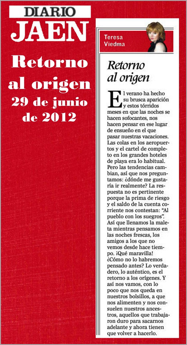 27.- 29-06-2012 Retorno al origen