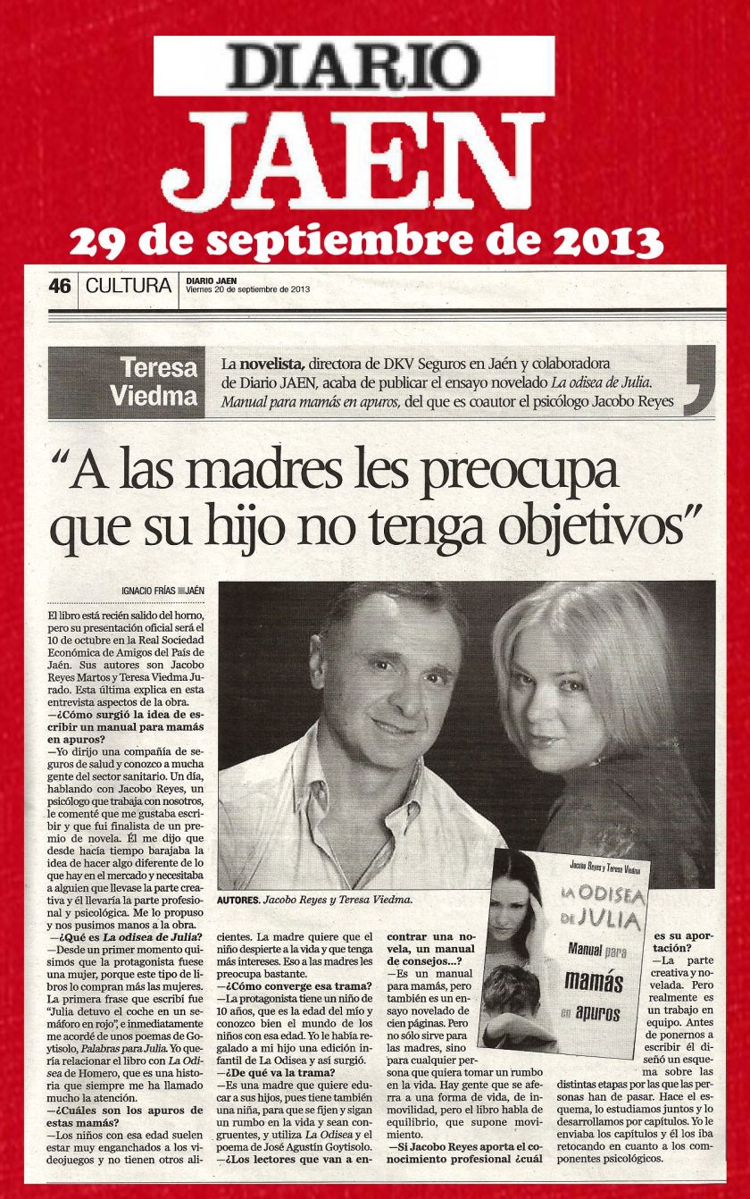Diario JaénLA ODISEA DE JULIA
