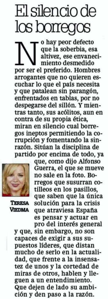 EL SILENCIO DE LOS BORREGOS 080216