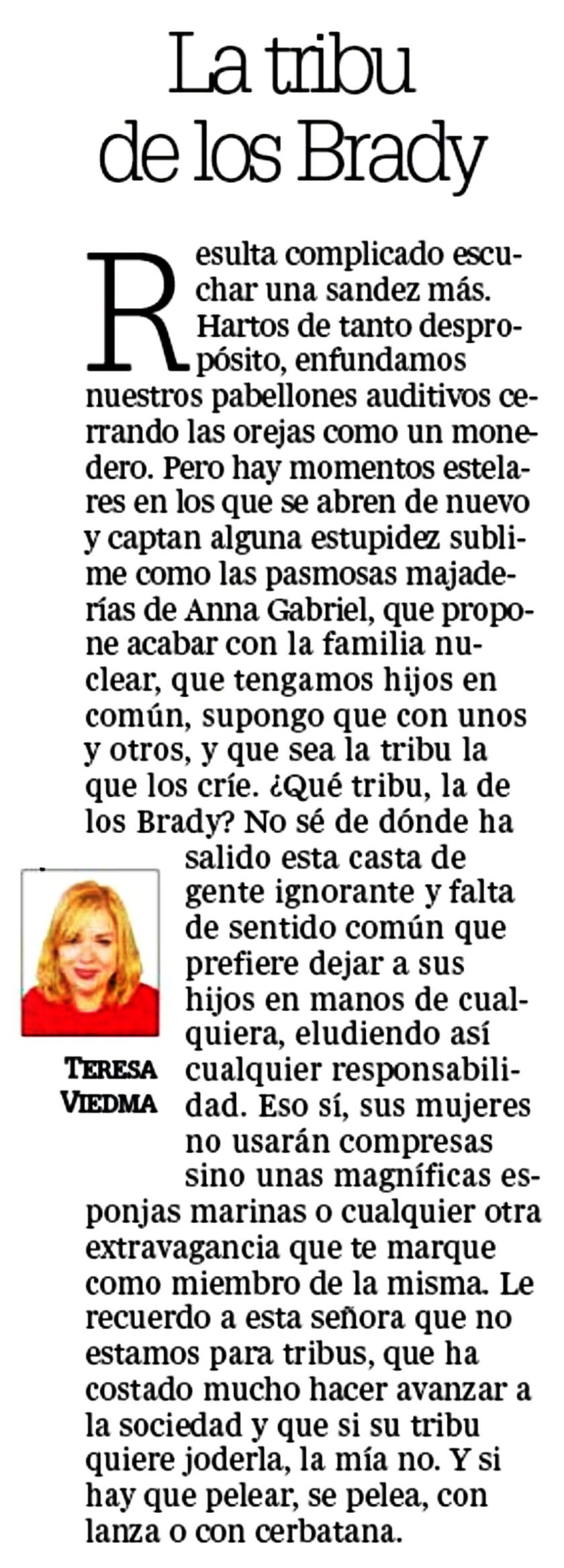 LA TRIBU DE LOS BRADY 26052016